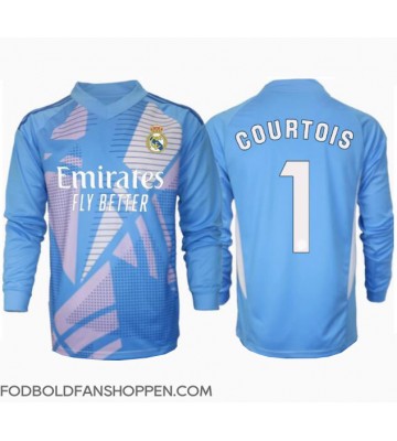 Real Madrid Thibaut Courtois #1 Målmand Hjemmebanetrøje 2024-25 Langærmet